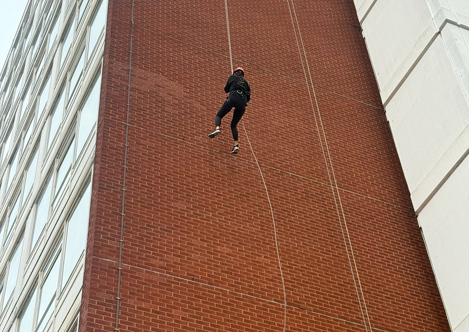 Abseiling for Charity