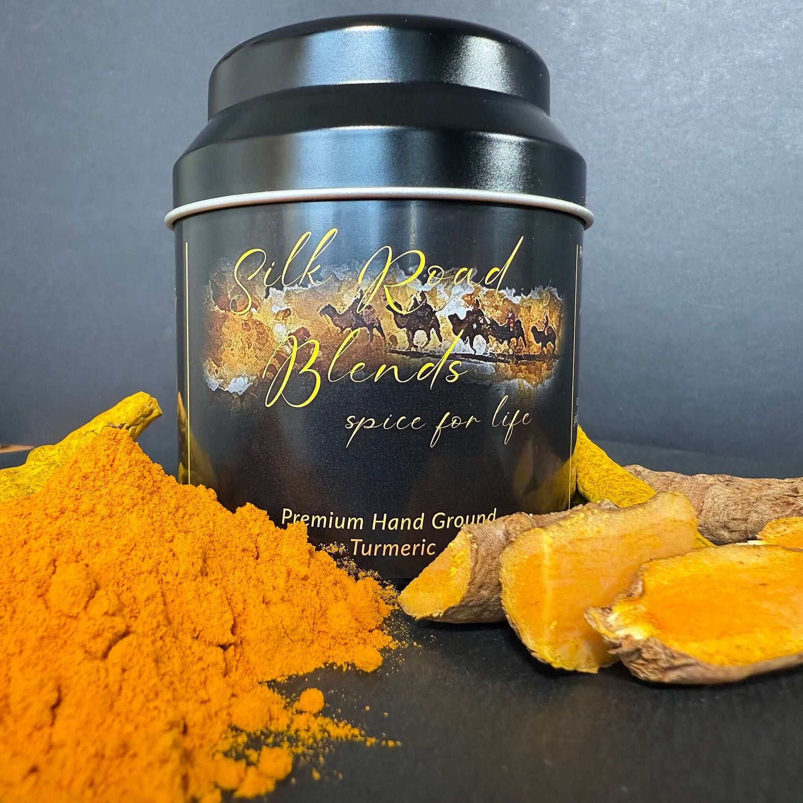 premium hand-ground turmeric